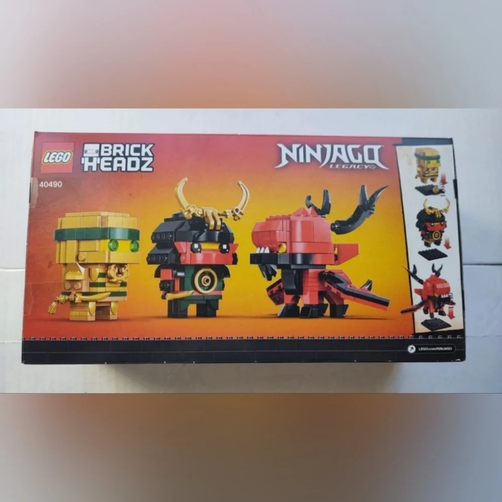 Lego brick headz